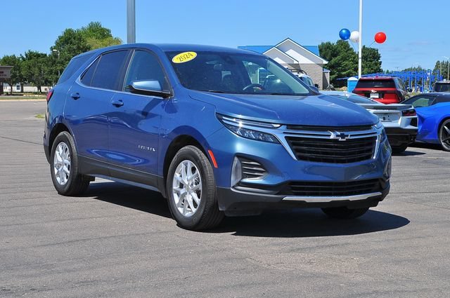 Used 2024 Lakeshore Blue Metallic Chevrolet LT image 1