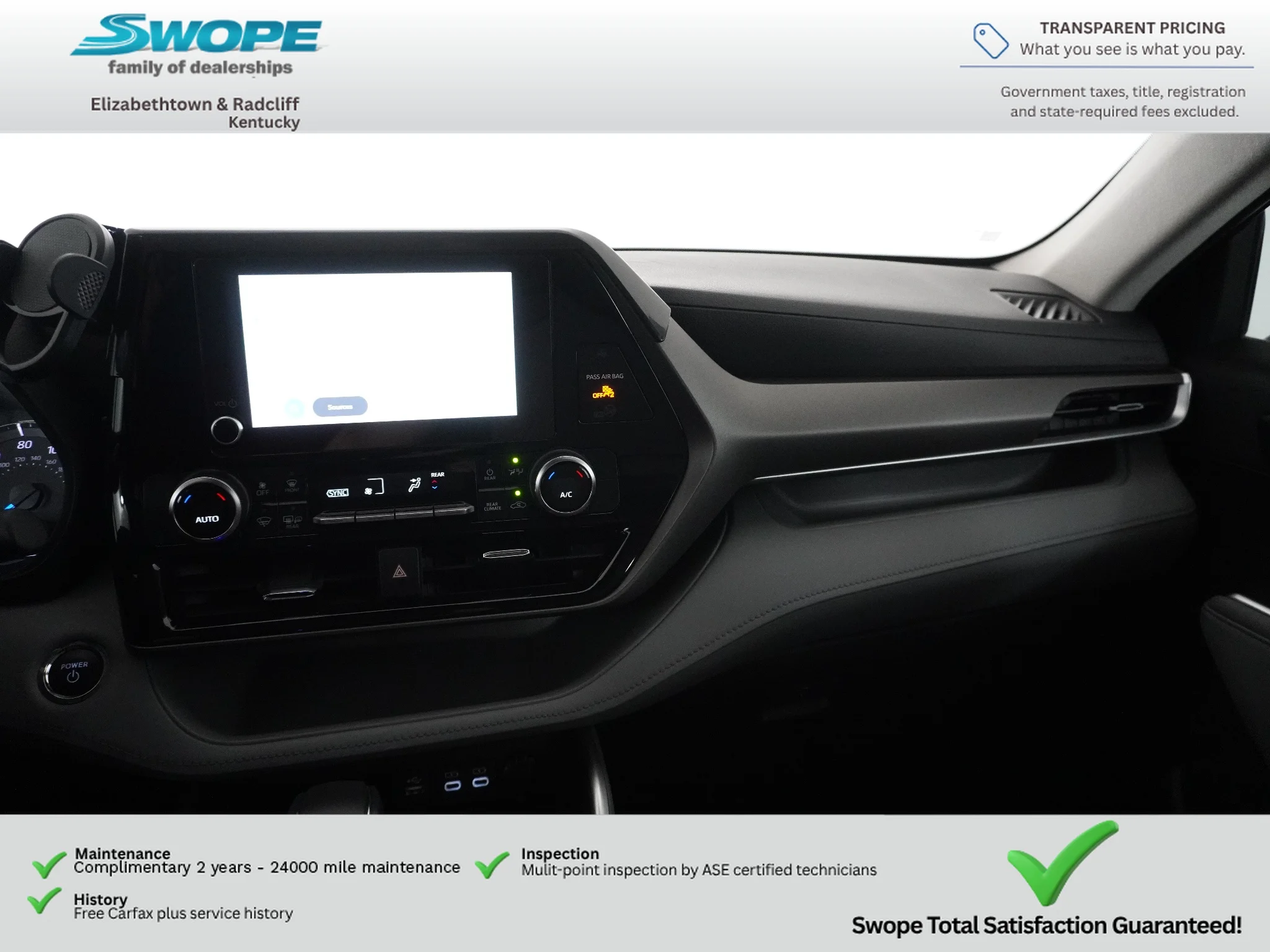 Used 2023 Midnight Black Metallic Toyota Hybrid LE image 20