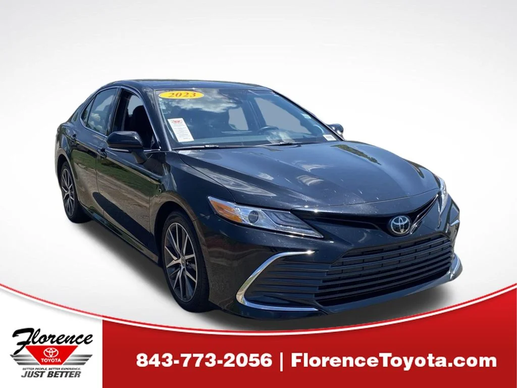Used 2023 Black Toyota XLE image 1