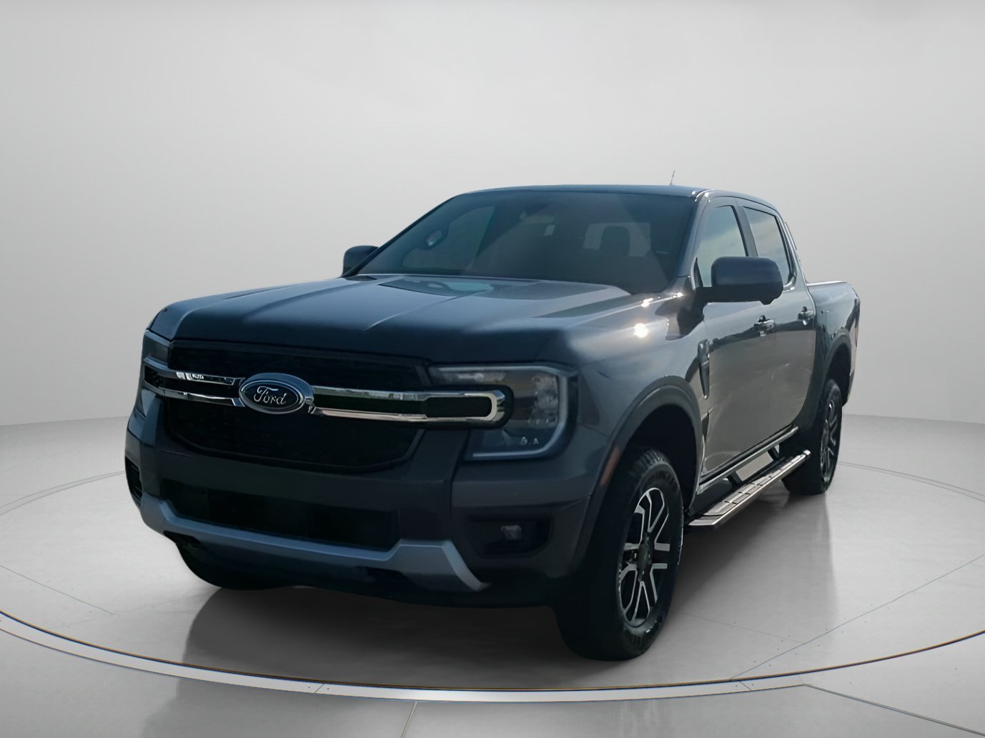 New 2026 Carbonized Gray Metallic Ford Lariat® image 8