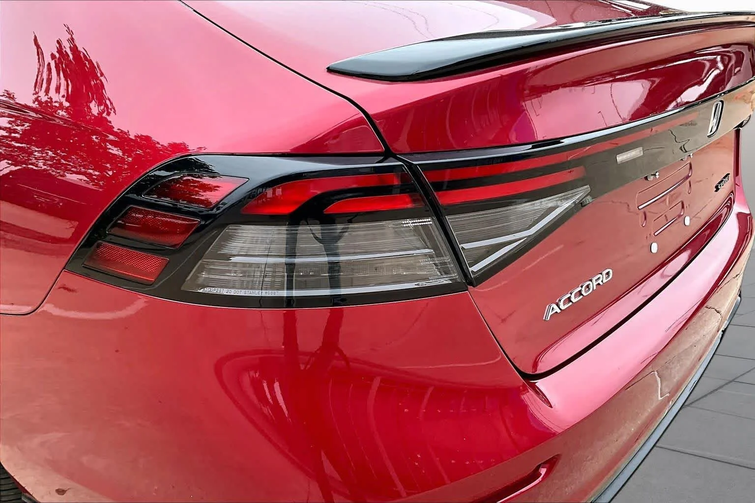 Used 2023 Radiant Red Metallic Honda Sport-L image 28