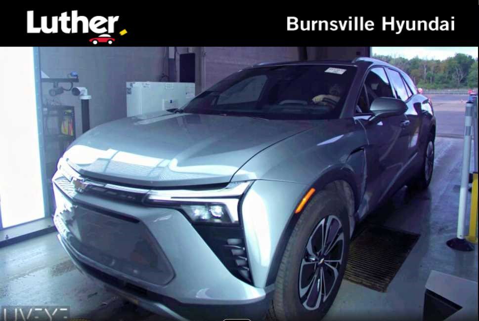 Used 2024 Sterling Gray Metallic Chevrolet eAWD LT image 1
