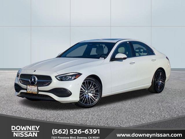 Used 2025 Polar White Mercedes-Benz C 300 image 1