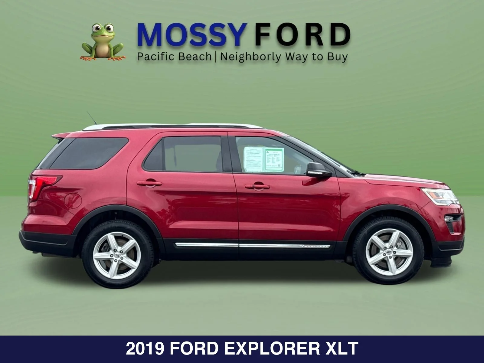 Used 2019 Red Ford XLT image 4