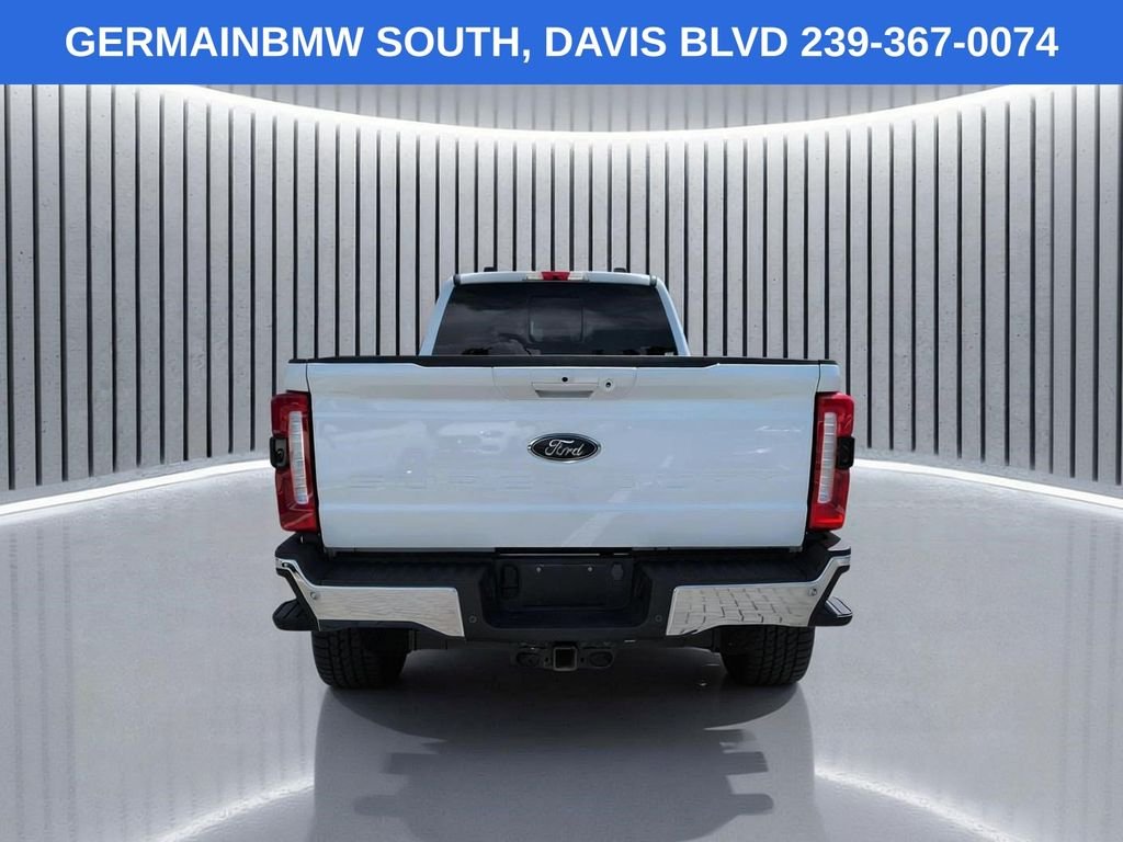 Used 2024 White Metallic Ford Lariat image 6