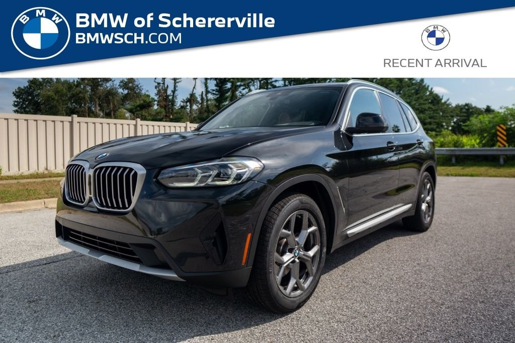 Used 2024 Black Sapphire Metallic BMW xDrive30i image 1