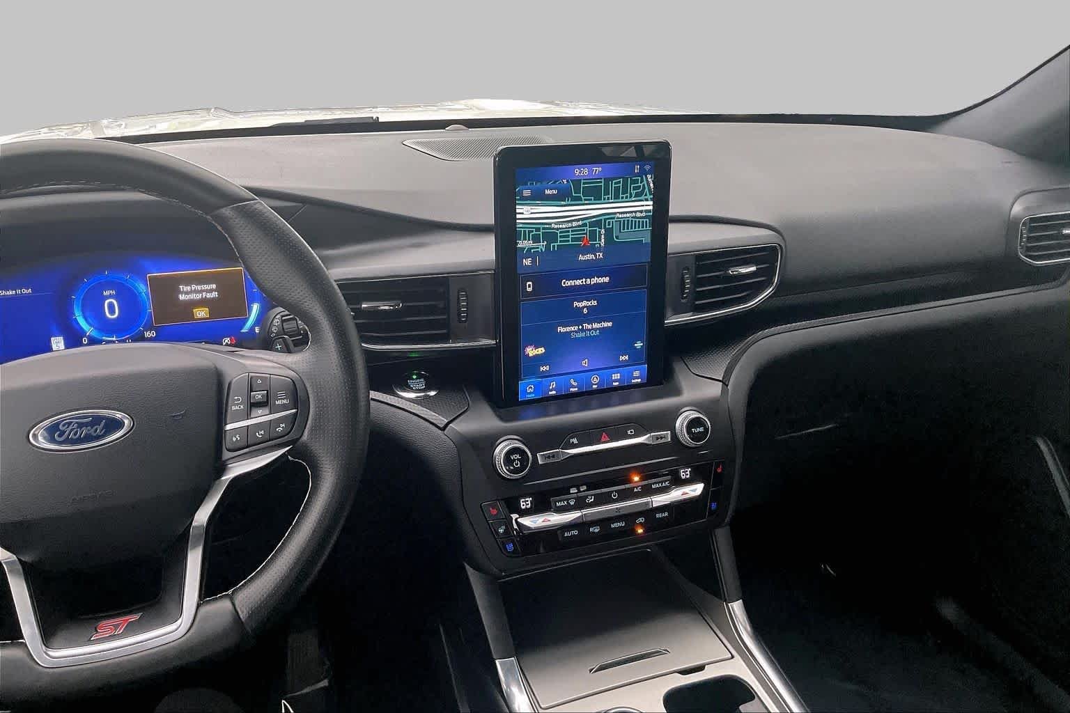 Used 2020 Star White Metallic Tri-Coat Ford ST image 7