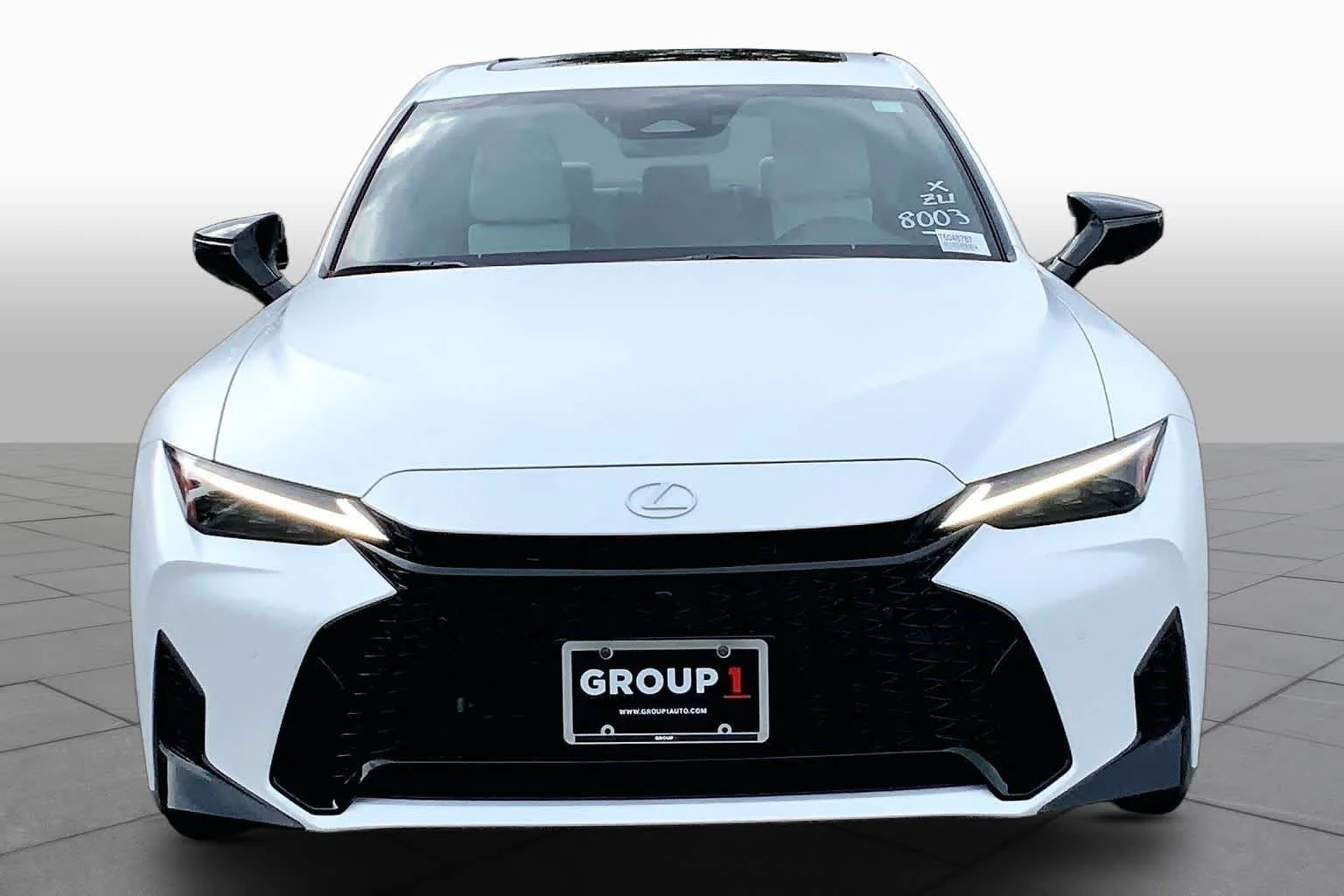 New 2026 HAKUGIN MATTE WHITE Lexus F SPORT AWD image 3
