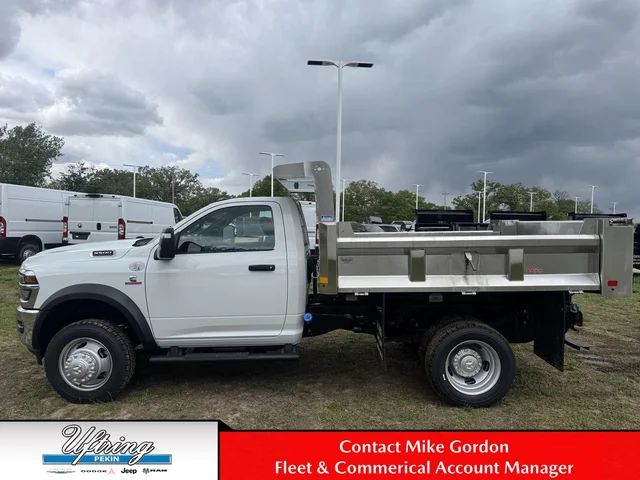 2026 Ram 5500 4wd Dump Truck Tradesman