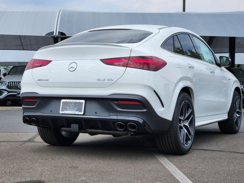 New 2026 Polar White Mercedes-Benz AMG® GLE 53 COUPE image 8