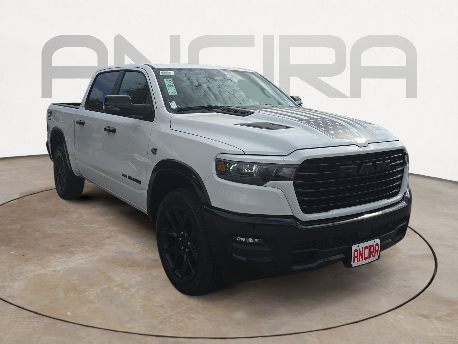 New 2026 Bright White Clearcoat RAM Laramie image 4