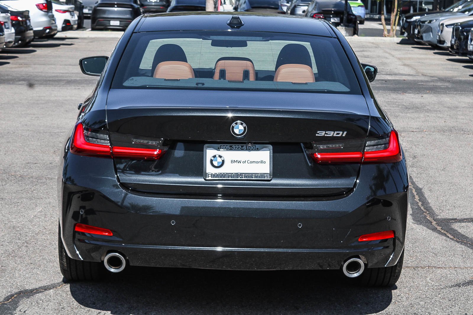 Used 2026 Black Sapphire Metallic BMW 330i NA image 3