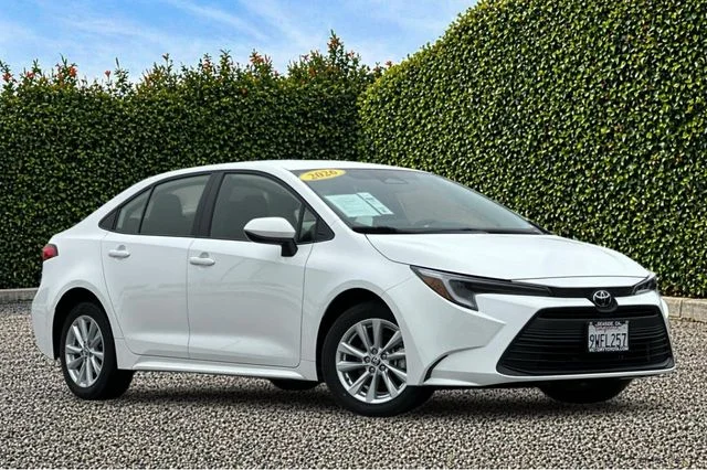 Used 2026 White Toyota LE image 2