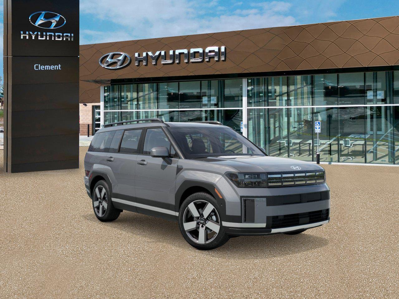 New 2027 Hampton Gray Hyundai Limited AWD image 2