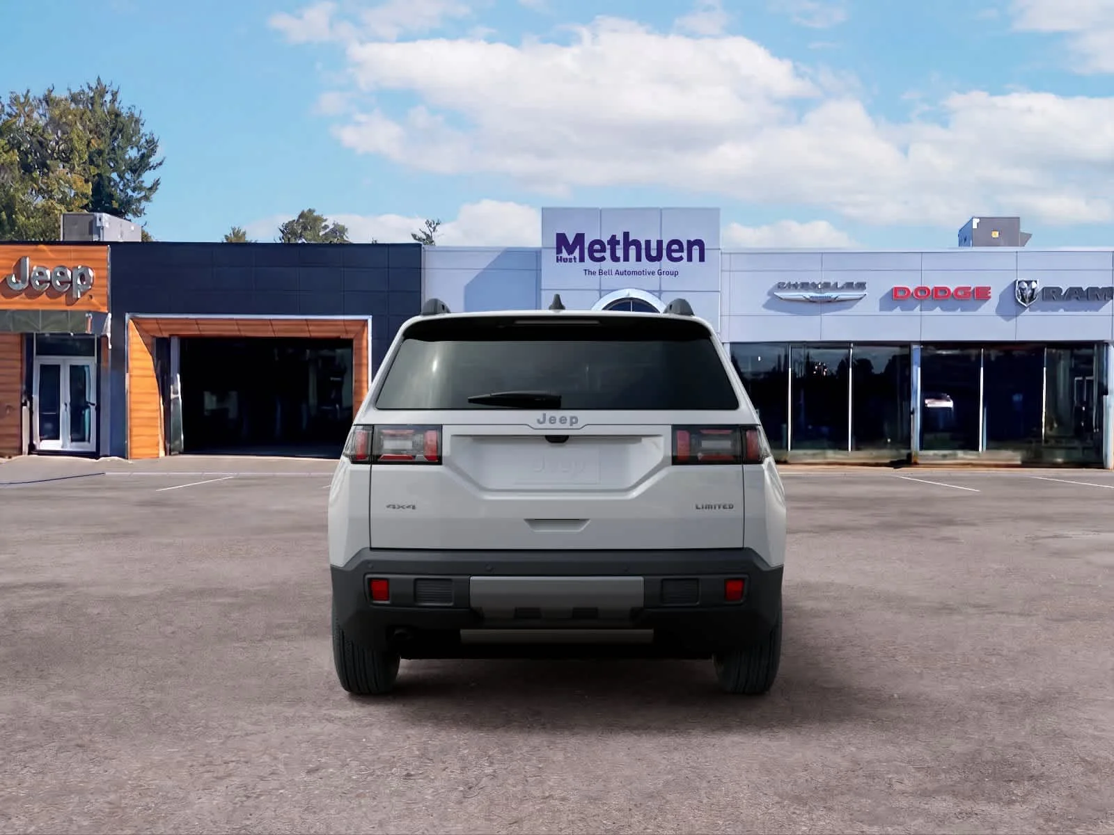 New 2026 Bright White Clearcoat Jeep Limited image 7
