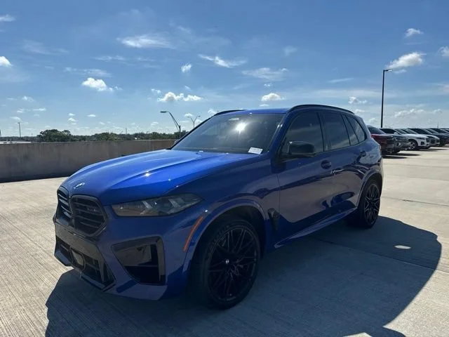 Used 2024 Marina Bay Blue Metallic BMW Competition image 7