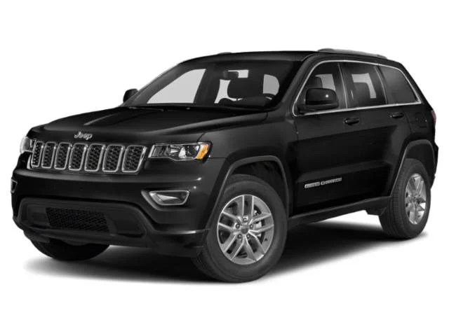Used 2019 Diamond Black Crystal Pearlcoat Jeep Laredo E image 1