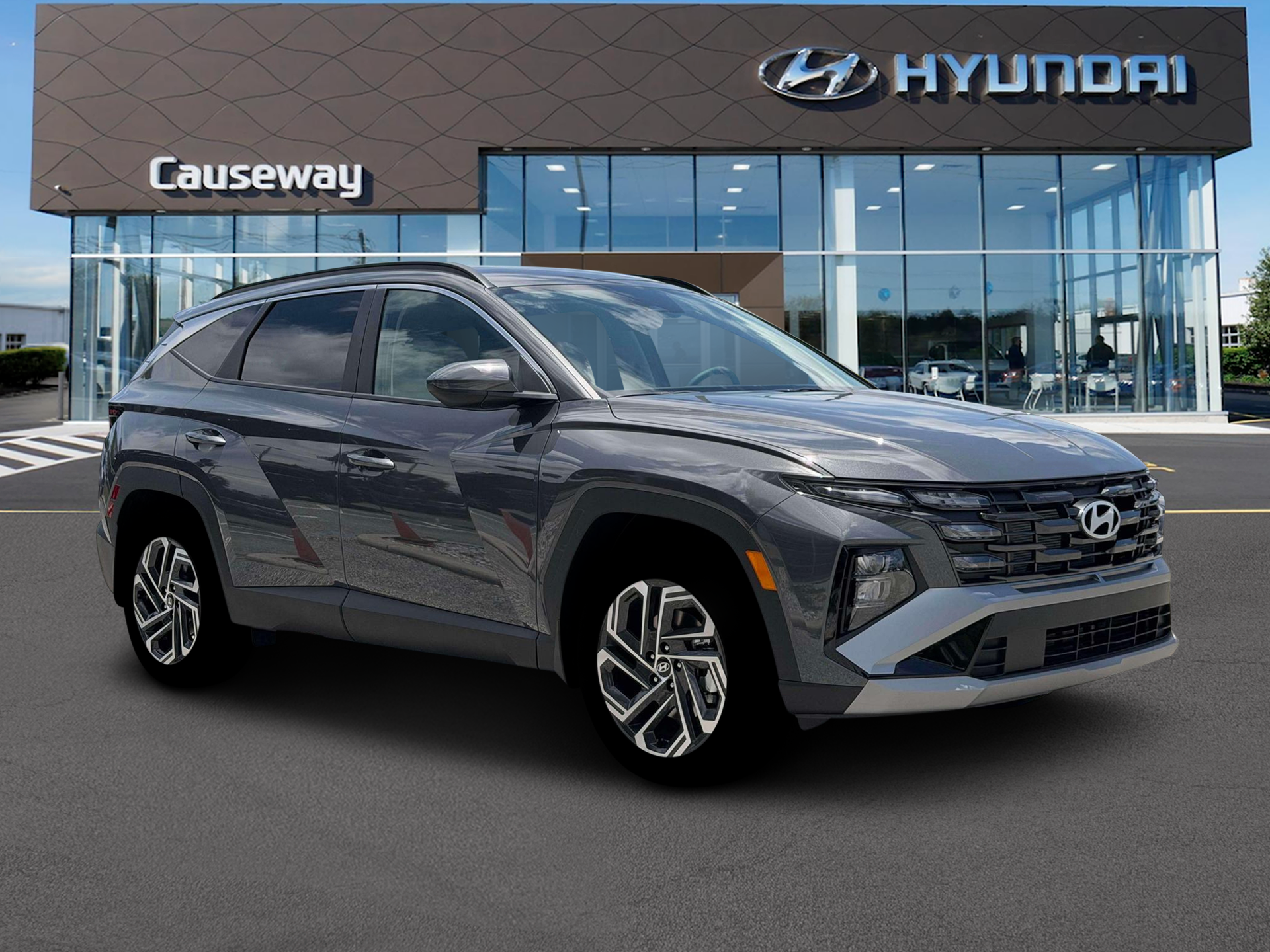 New 2026 Gray Hyundai SEL Plus AWD image 9