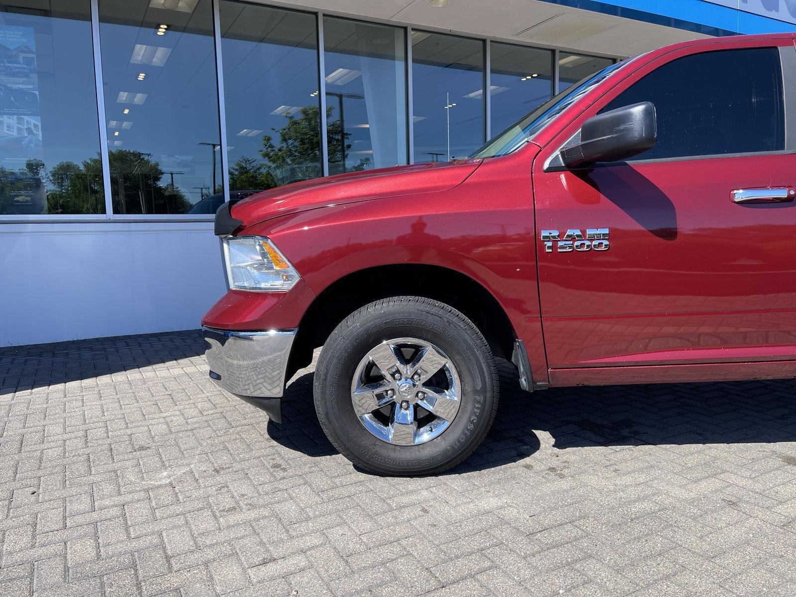 Used 2015 Deep Cherry Red Crystal Pearlcoat Ram SLT image 9