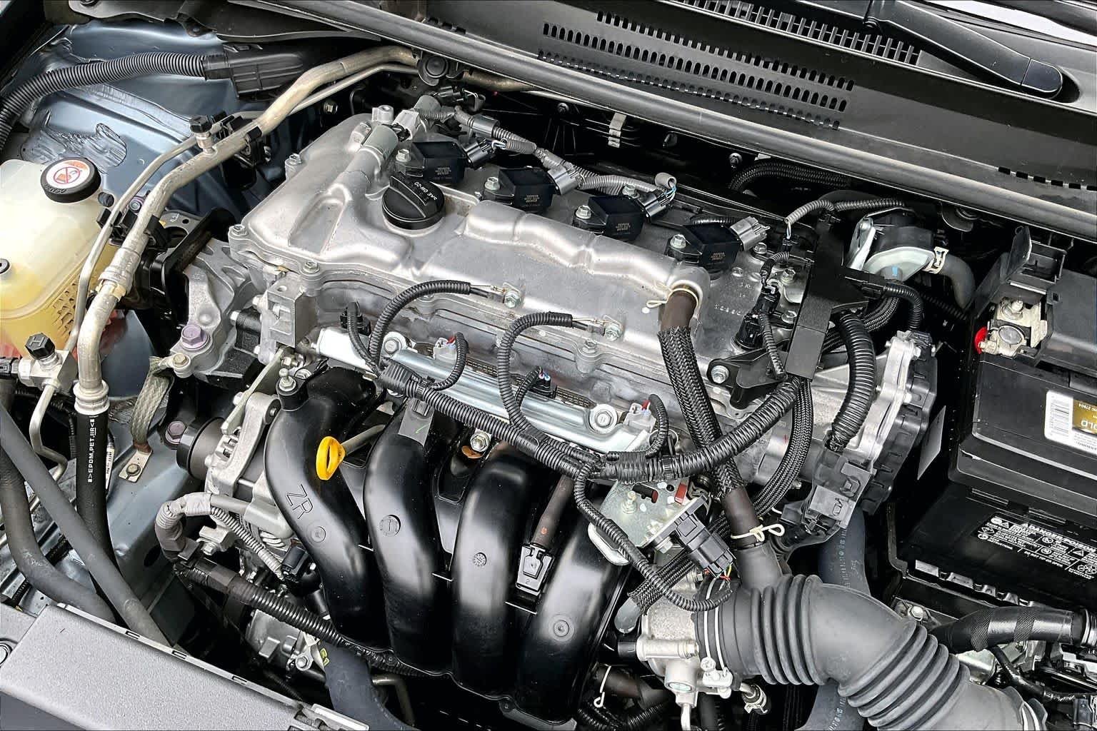 Used 2022 Celestite Toyota LE image 30
