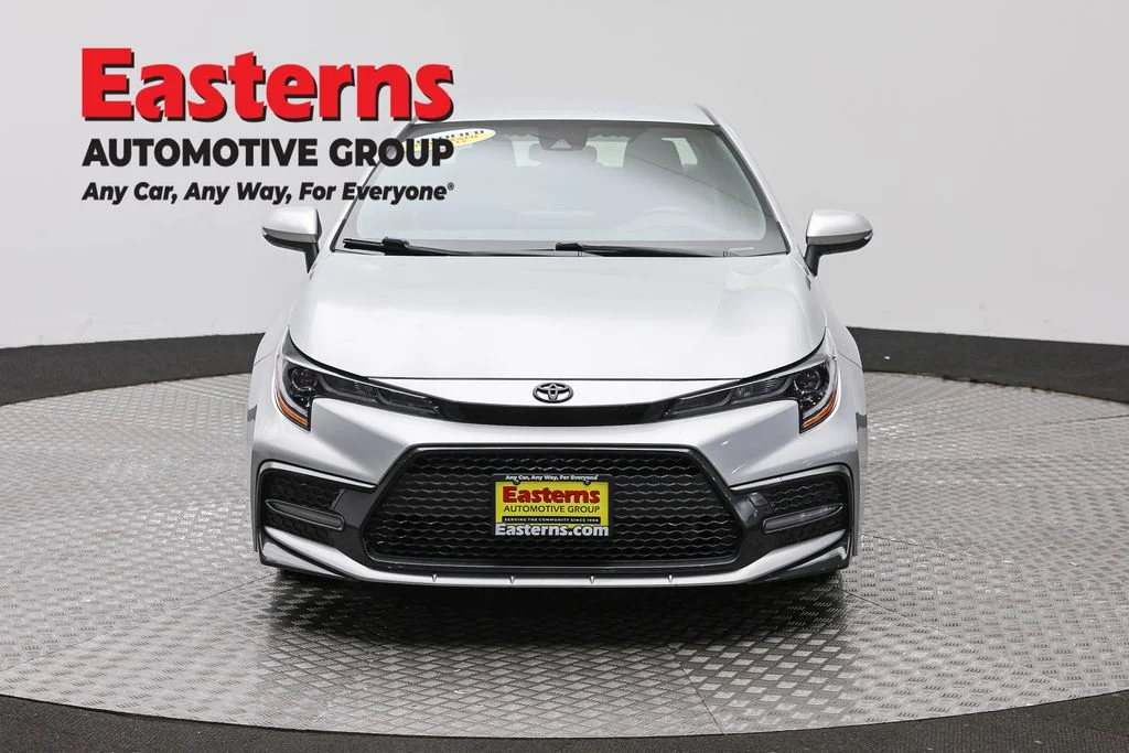 Used 2022 Silver Toyota SE image 2