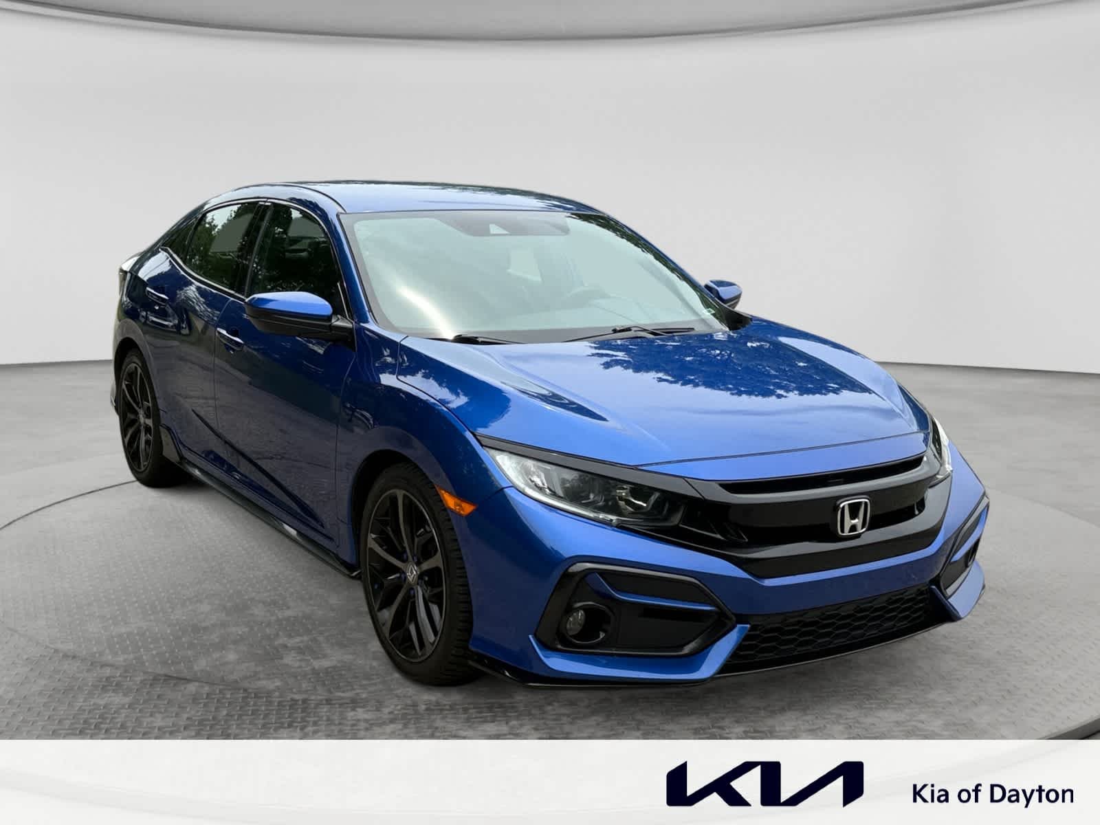 Used 2020 Aegean Blue Metallic Honda Sport image 3