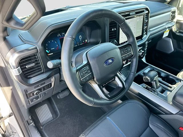 New 2025 White Metallic Ford Platinum image 6