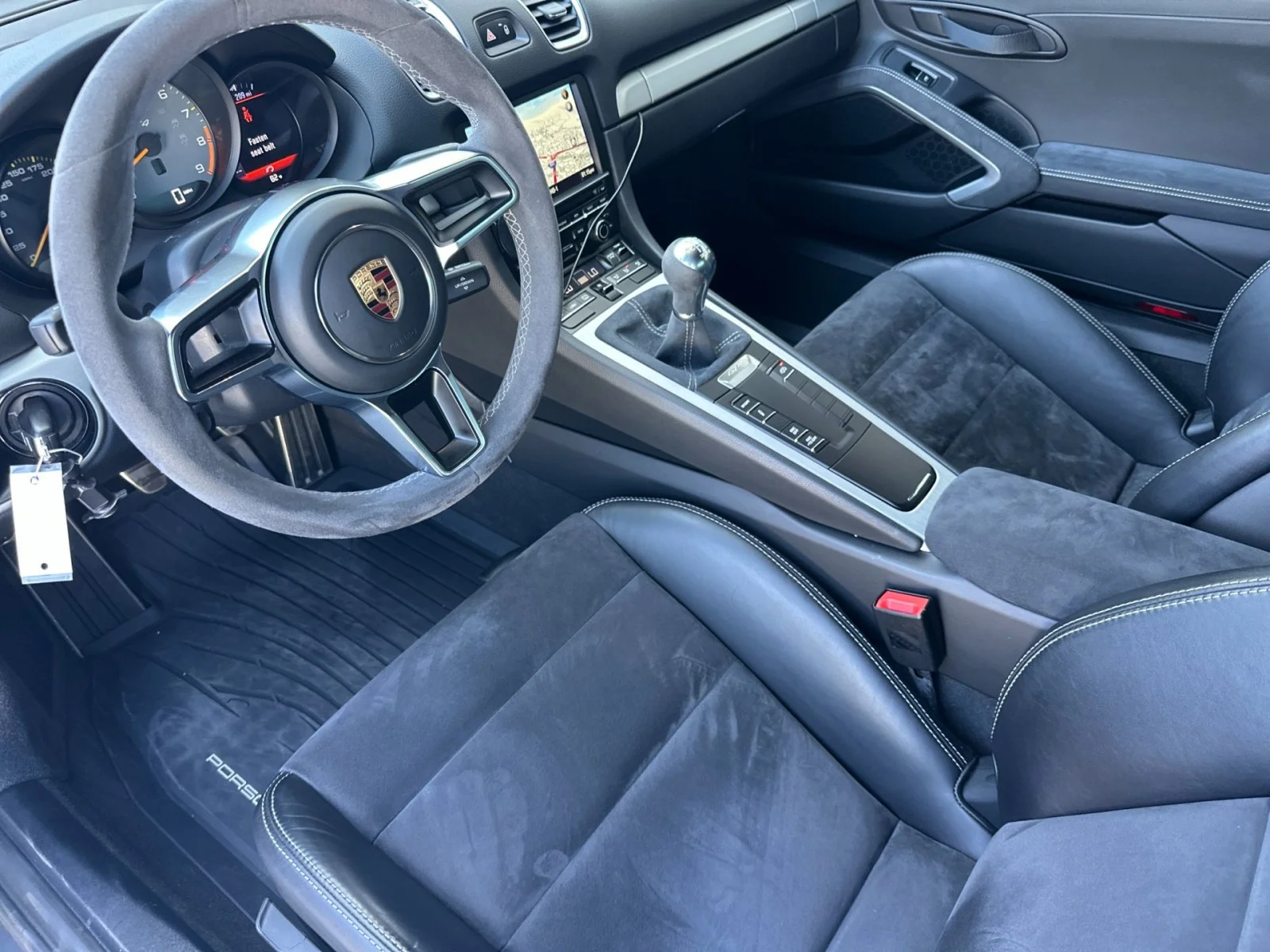 Used 2016 RHODIUM SILVER Porsche GT4 image 4