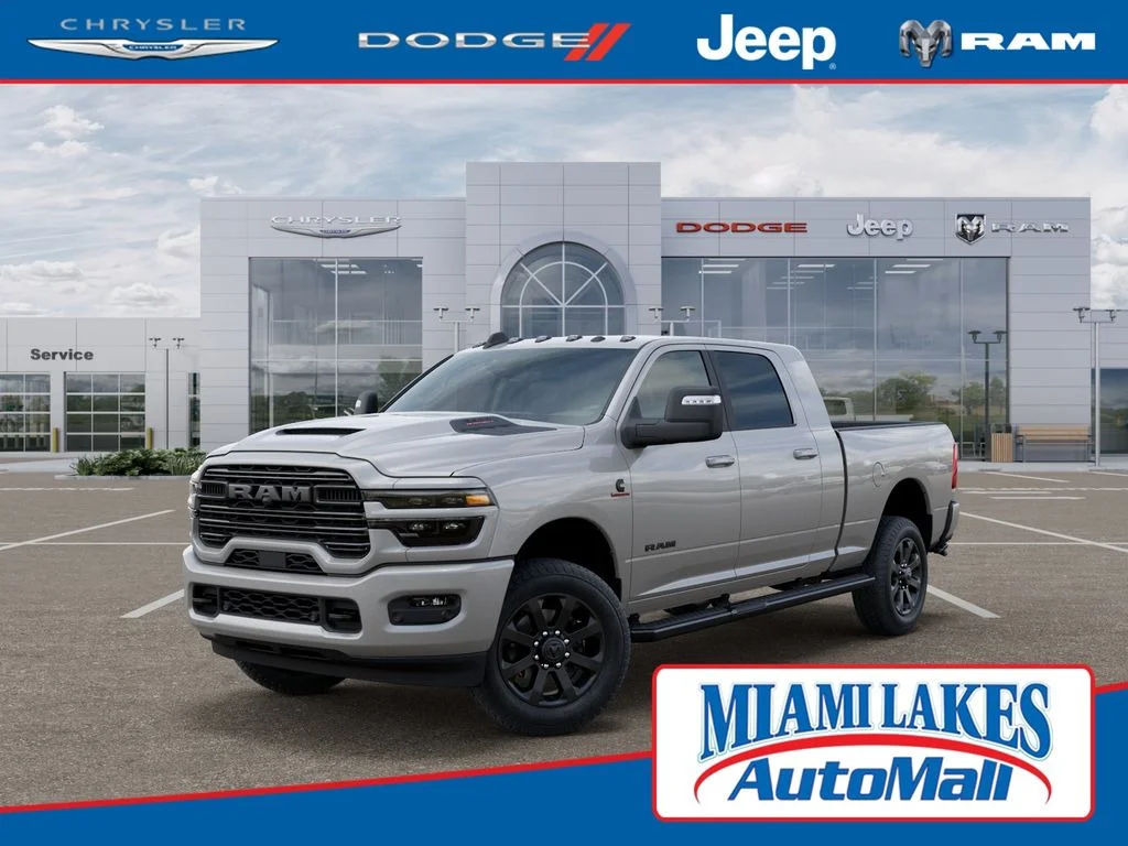 New 2026 Silver-Zynith Exterior Paint RAM Laramie image 1