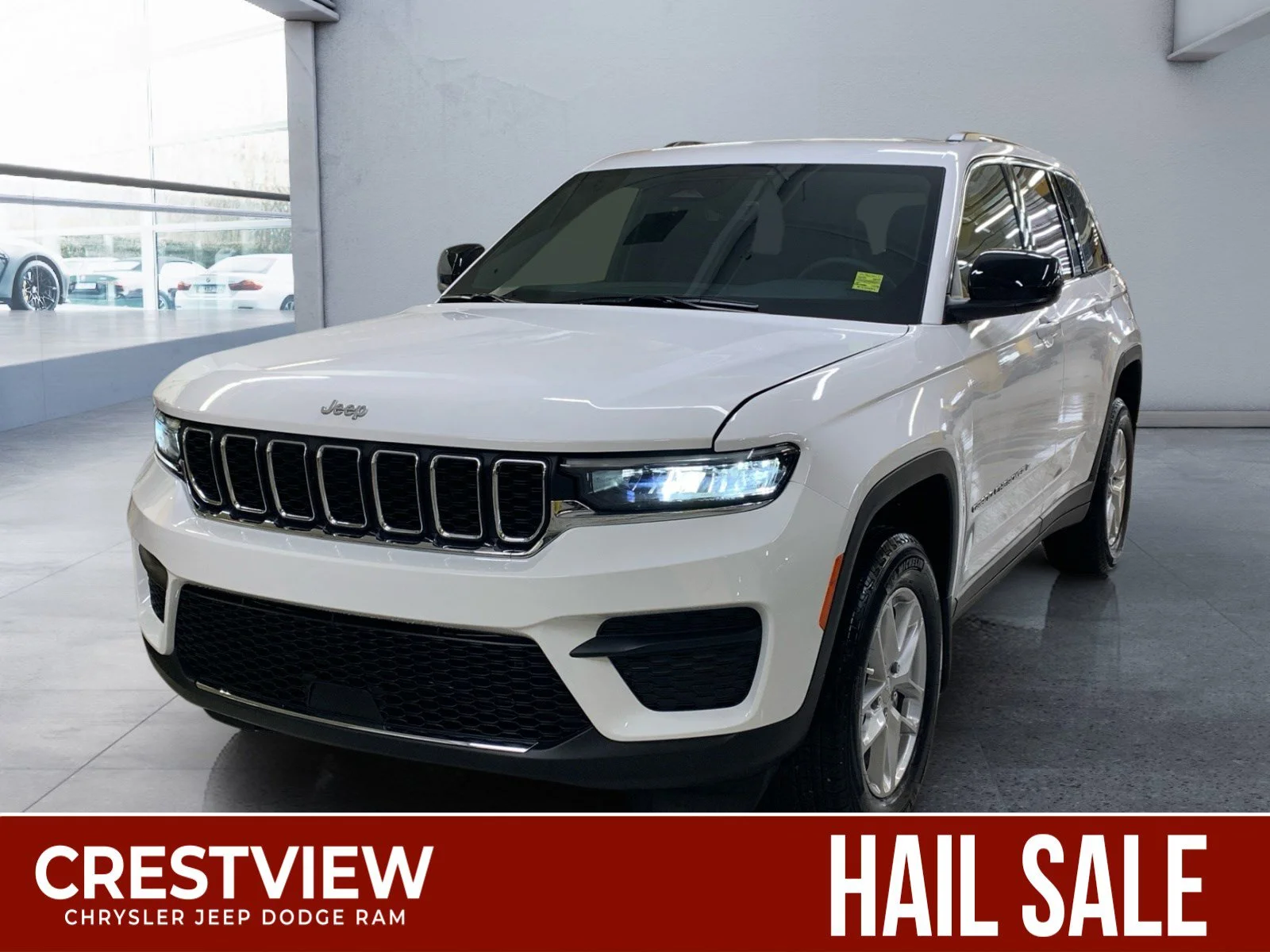 New 2026 Bright White Jeep Laredo image 1