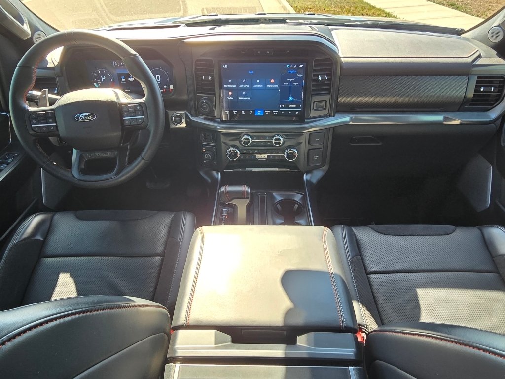 Used 2025 Agate Black Metallic Ford Raptor image 26