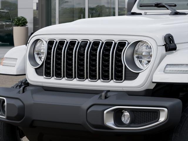 New 2026 Bright White Clear-Coat Exterior Paint Jeep Sahara image 37