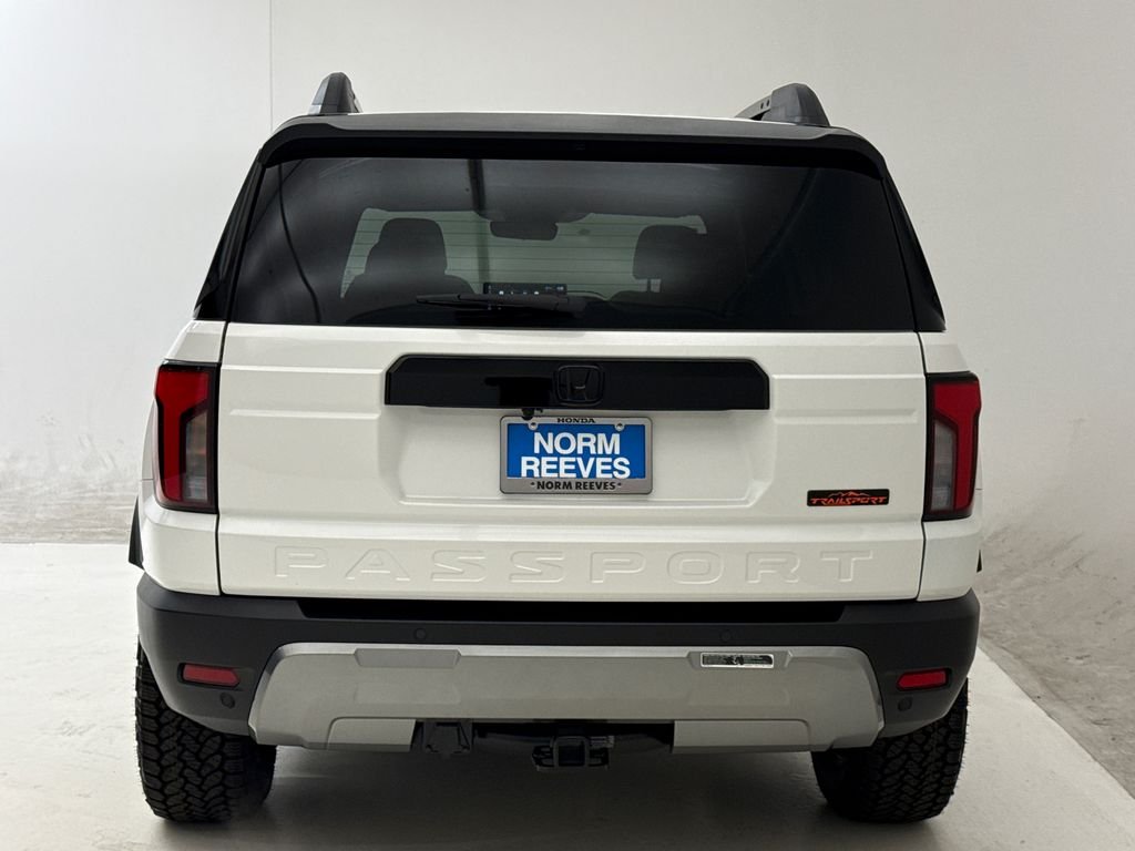 New 2026 Platinum White Pearl Honda TrailSport Elite Blackout image 8
