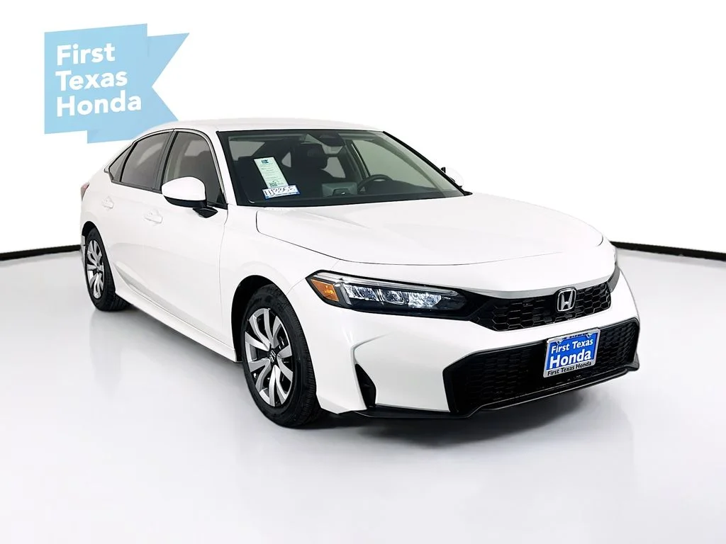 New 2026 Platinum White Pearl Honda LX image 1