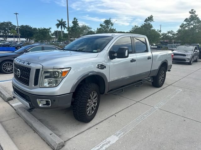 Used 2017 Brilliant Silver Nissan PRO-4X image 1