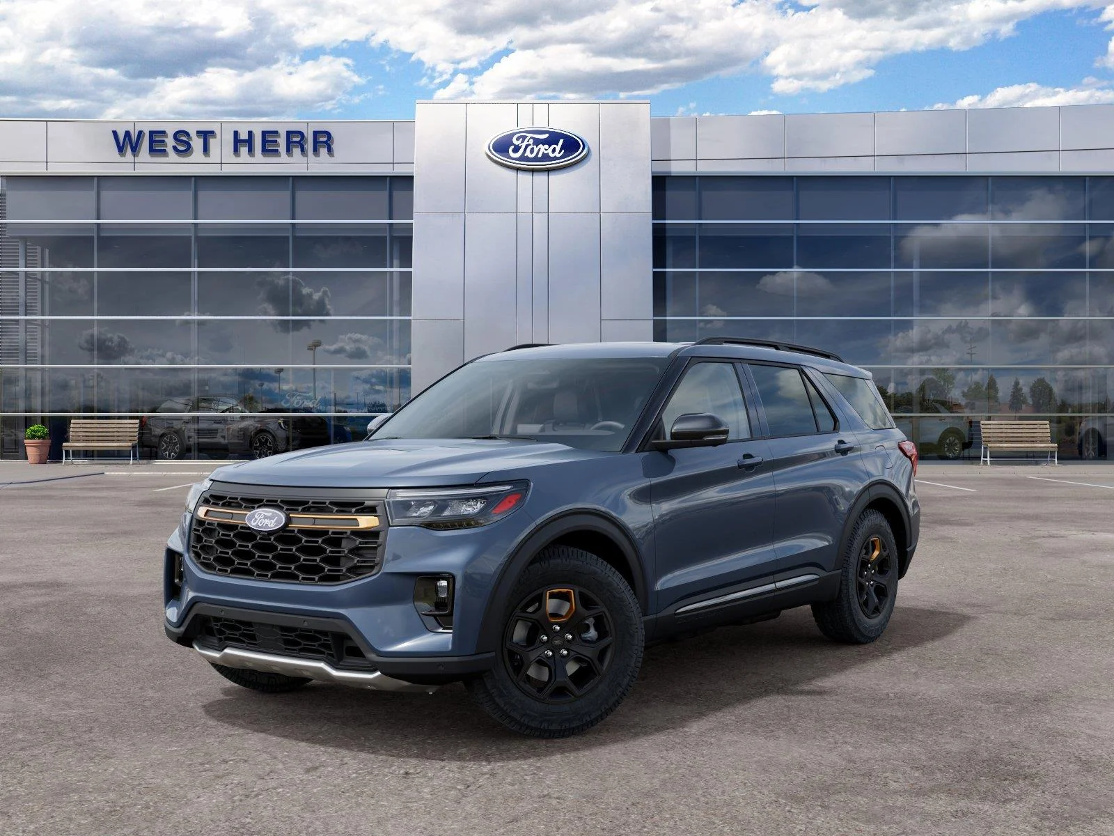 New 2027 Vapor Blue Metallic Ford Tremor® image 3