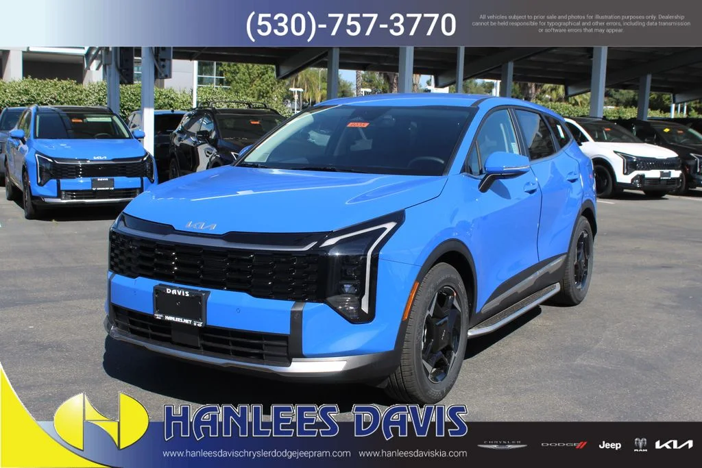 New 2026 Blue Kia EX image 3