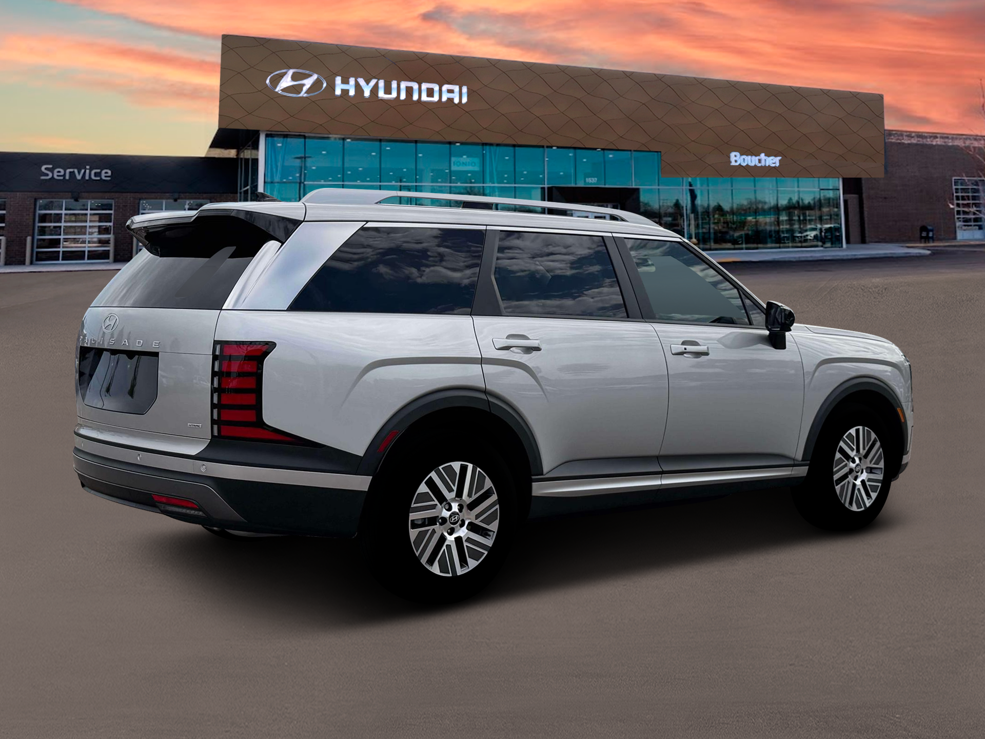 New 2026 Typhoon Silver Metallic Hyundai SEL 7P image 13