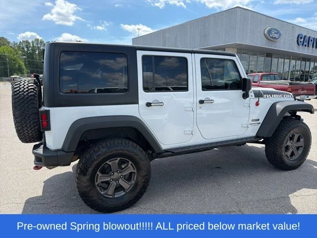 Used 2018 White Jeep Unlimited Rubicon image 15