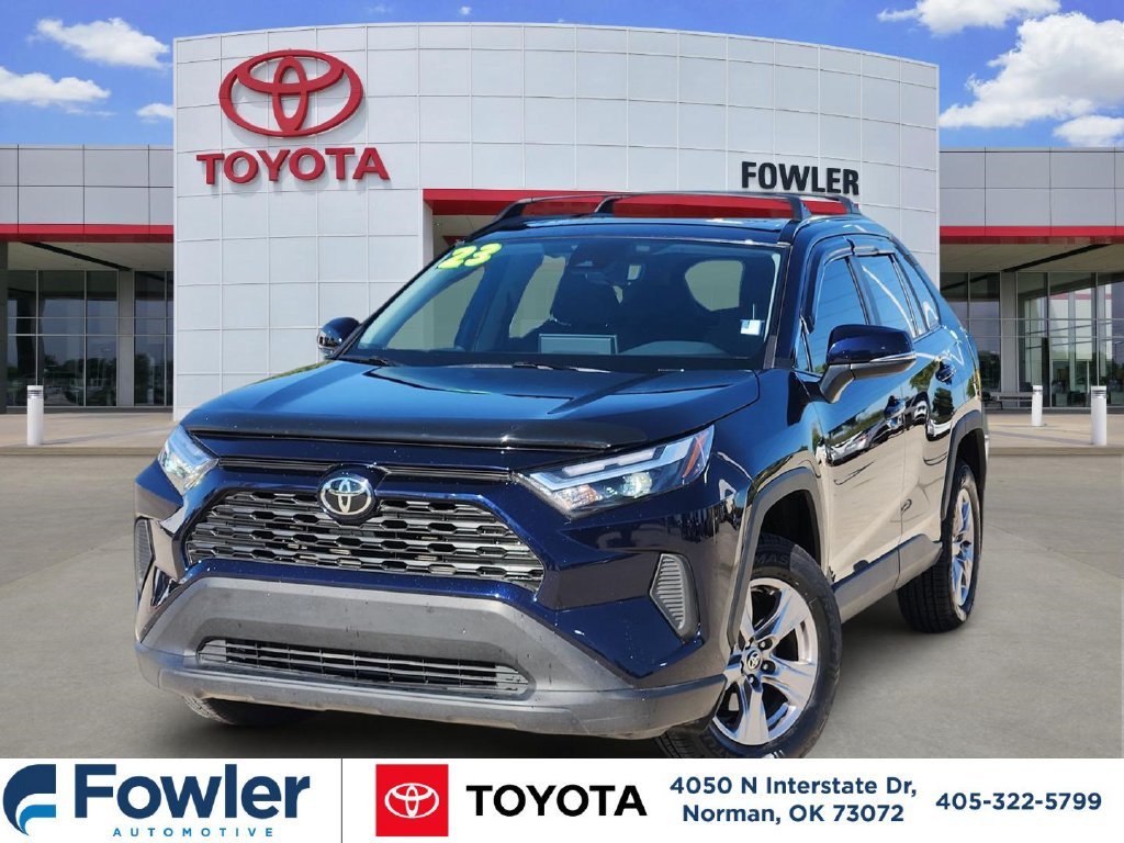 Certified Used 2023 Blue Toyota XLE image 1