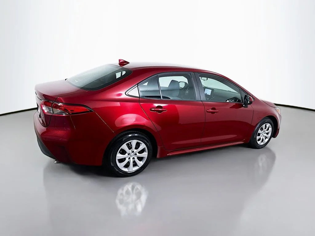 Certified Used 2023 Ruby Flare Pearl Toyota LE image 7
