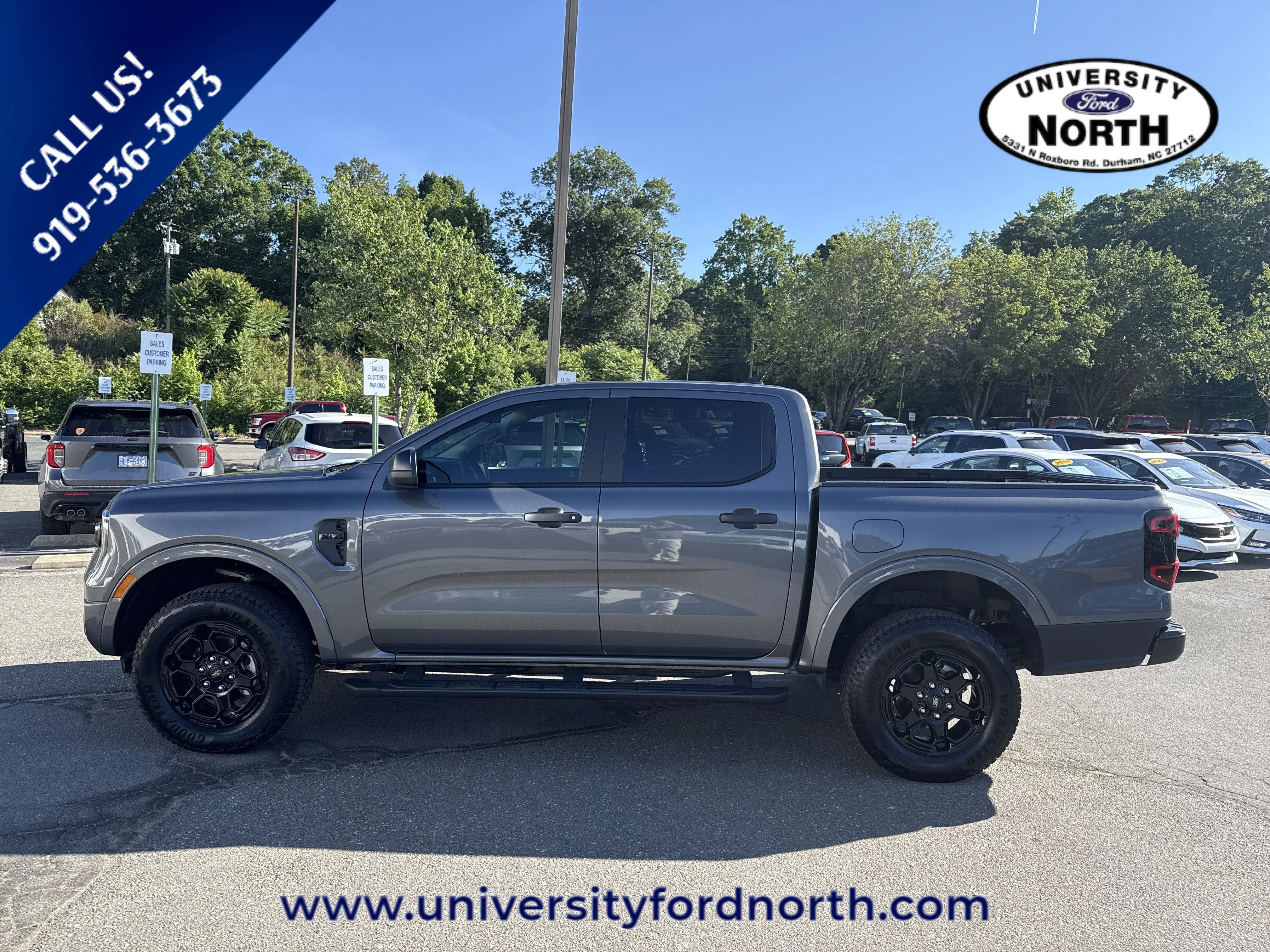 Used 2025 Carbonized Gray Metallic Ford XLT image 4