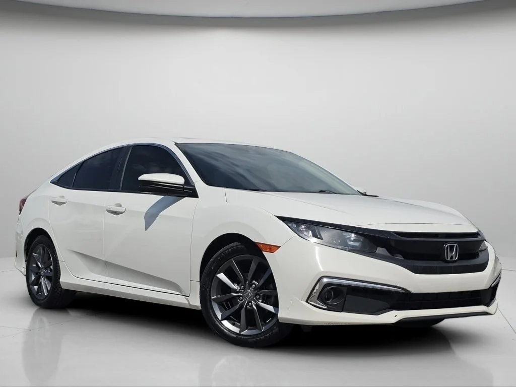 Used 2019 Platinum White Pearl Honda EX image 2