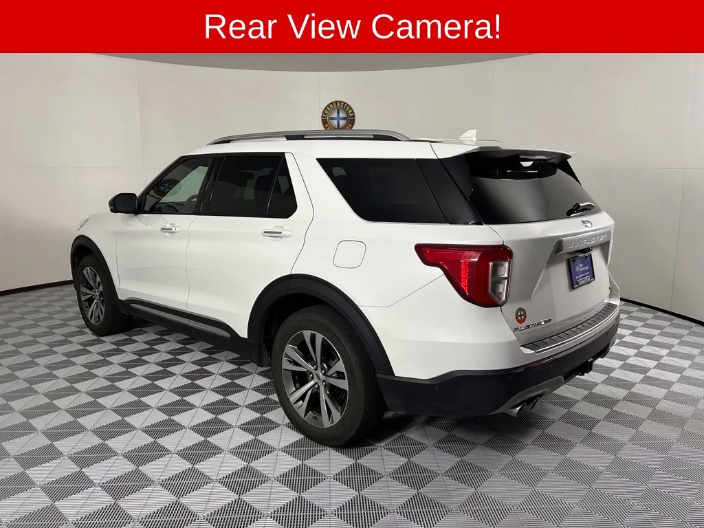 Used 2020 White Metallic Ford Platinum image 19