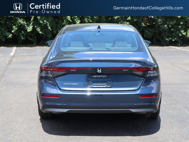 Certified Used 2024 Canyon River Blue Metallic Honda EX image 6
