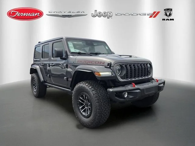 New 2026 Granite Crystal Metallic Clear-Coat Exterior Paint Jeep Rubicon X image 1
