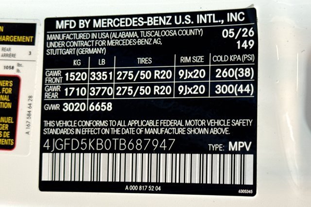 New 2026 Polar White Mercedes-Benz GLE 450 image 60