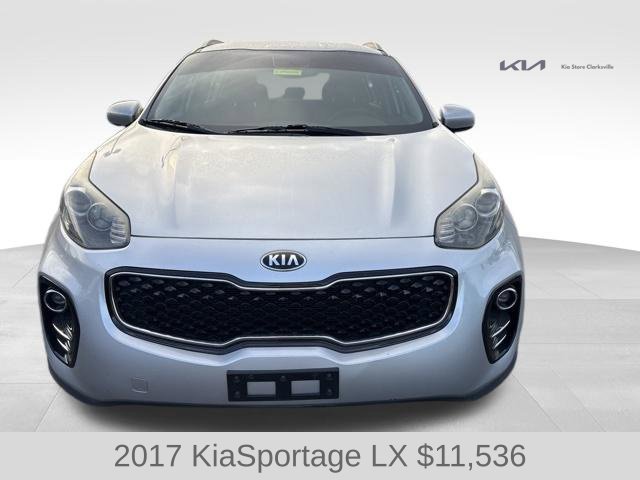 Used 2017 Sparkling Silver Kia LX image 3