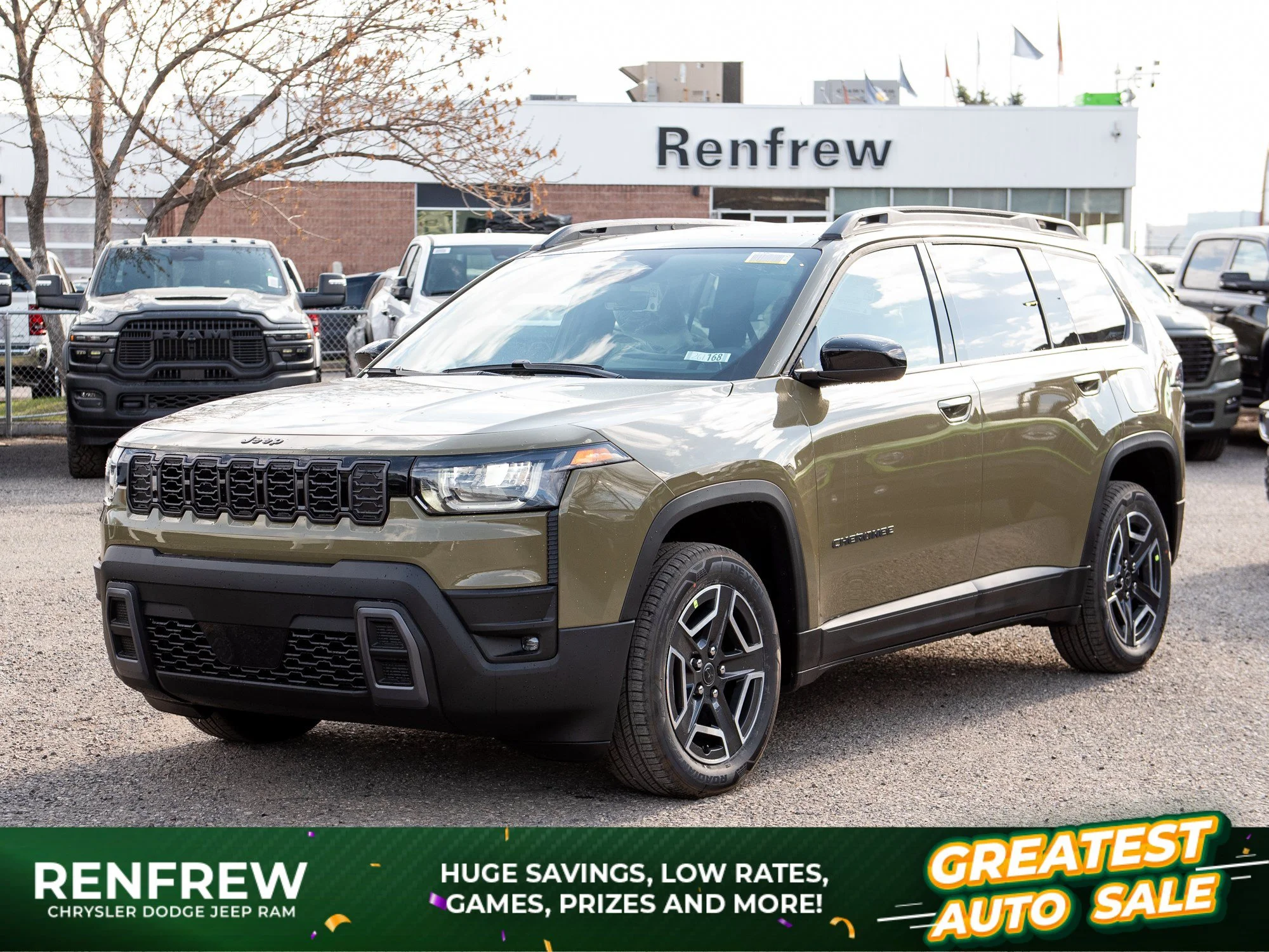 New 2026 41 Jeep Laredo* 4x4 Hybrid, Remote Start, Heated Seats, Blind-Spot image 1