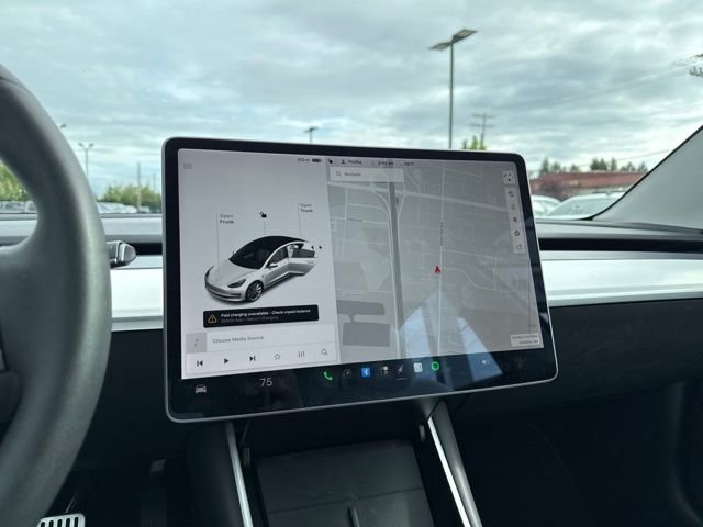 Used 2020 Pearl White Multi-Coat Tesla Long Range image 23
